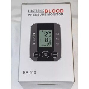 Electronic Blood Pressure Monitor w/ Blood Pressure Cuff # BP-510 NEW